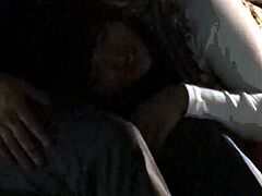 Small titted brunette amateur anal nailed at home