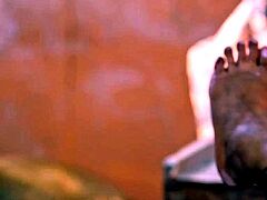 Busty brunette amateur babe teasing