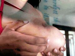 Big assed busty tit fuck and blowjob