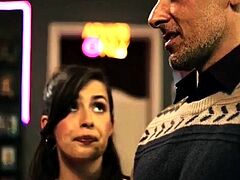 Brunette hookup amateur blowjob and dirtytalk sexdate