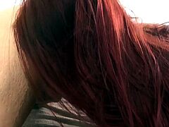 Lesbian Plumber Enjoy Dildo Penetration by a Redhead