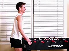 Hot Colby Tate is licked fucked and bred by Derek Spears