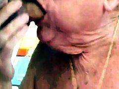 Dentured Gay Blowjob - Sucking and Enjoying It