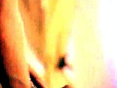 Amateur blonde schoolgirl fingers her hungry clam
