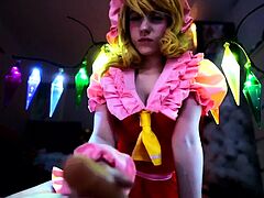 Webcam teen plays solo