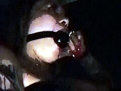 Cute amateur brunette naughty in solo jerking show on camera