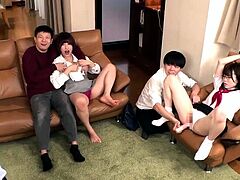 Hot close up views of Japanese hardcore sex